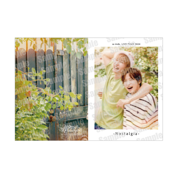w-inds. LIVE TOUR 2024 ”Nostalgia” パンフレット – RISINGPRODUCTION