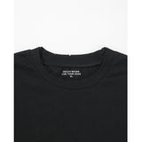 Raw T-shirt [embossed logo] Black