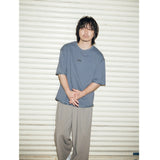 Bare T-shirt [rubber tag] Navy