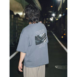 Bare T-shirt [rubber tag] Navy