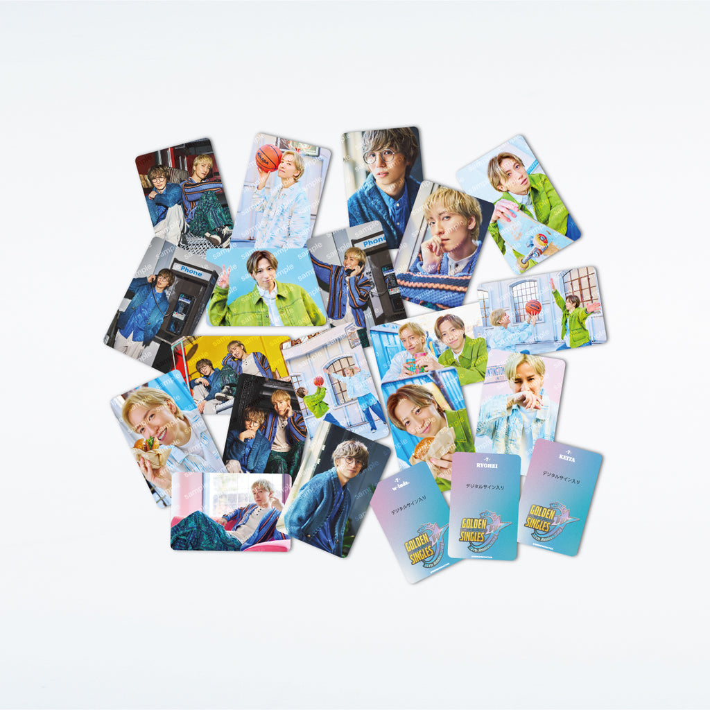 w-inds.フォトカード（シークレット2枚） w-inds. LIVE TOUR 2026 “GOLDEN SINGLES” ランダムミニフォトカード