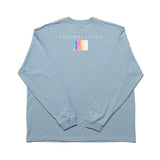 COLORLESS long sleeve T-shirt(Acid blue)