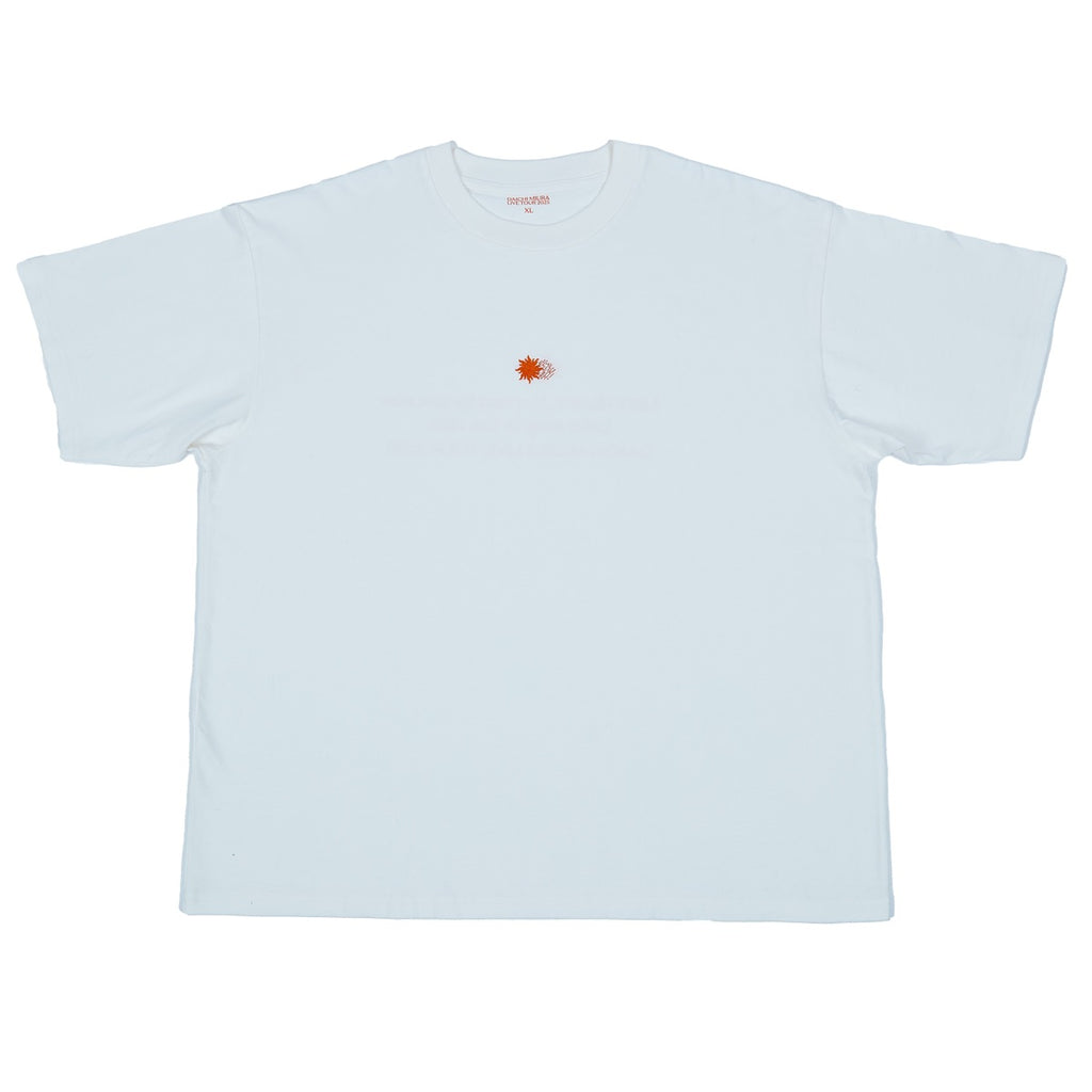CCロゴビーズ刺繍ホワイトTシャツ 刺繍ロゴポケットTシャツ※一部店舗のみ入荷