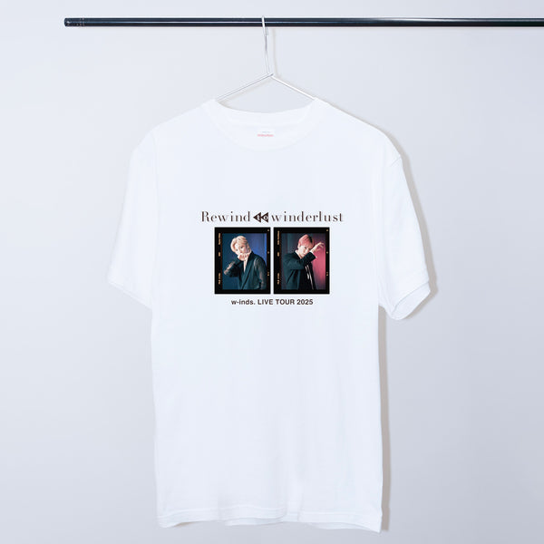 w-inds. LIVE TOUR 2025 "Rewind to winderlust" グラフィックTシャツ