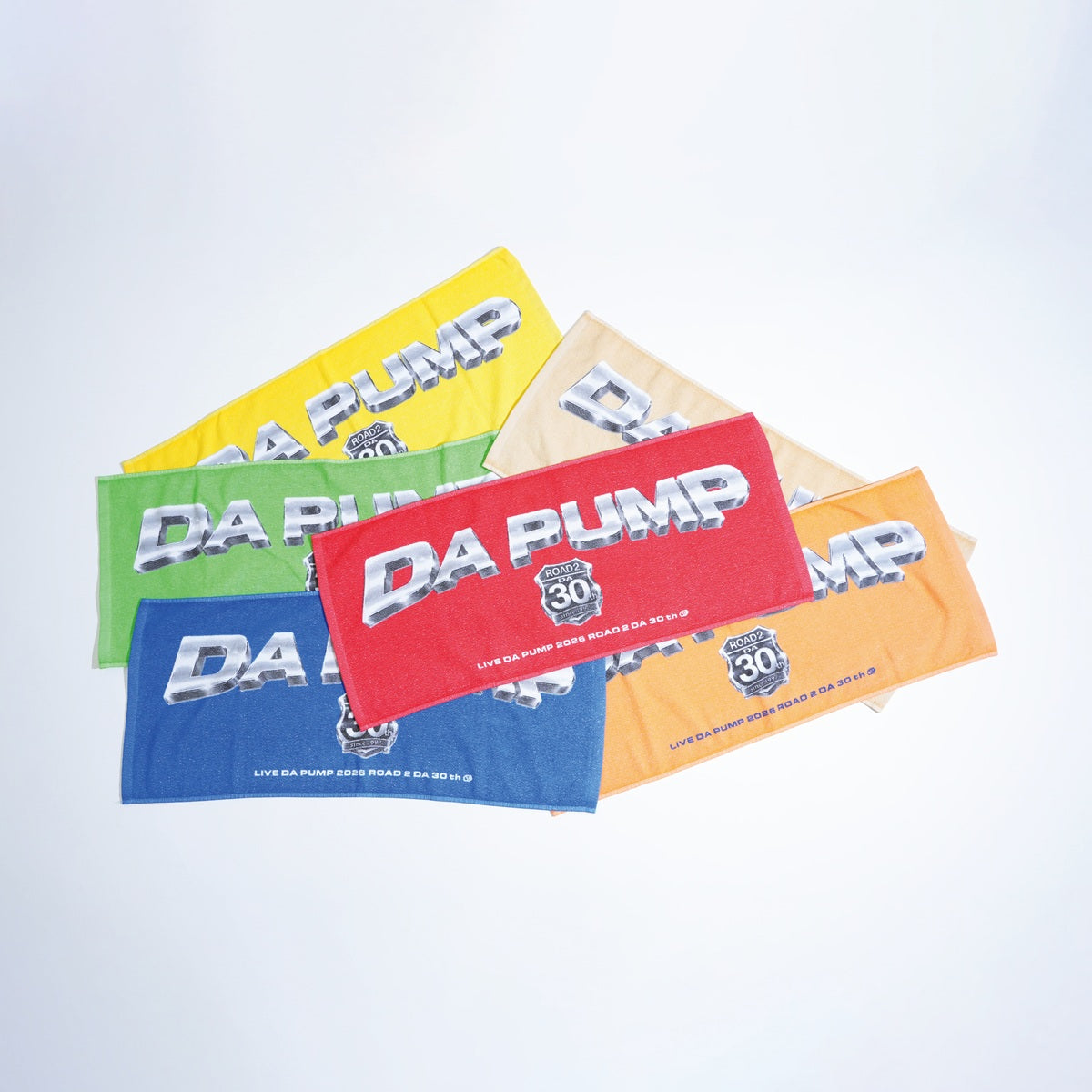 当選品⭐︎DA PUMP⭐︎メンバー⭐︎直筆サイン入りタオル⭐︎DAMとも⭐︎ISSA 通販限定/10月発送】「LIVE DA PUMP 2026 ROAD 2 DA 30th」メンバー