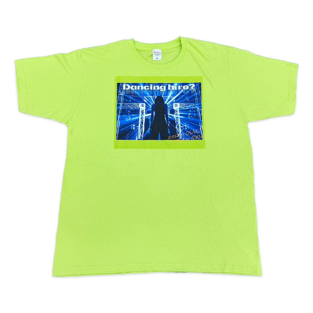 Live 2025「Dancing hiro?」追加公演 Tシャツ (ミントグリーン