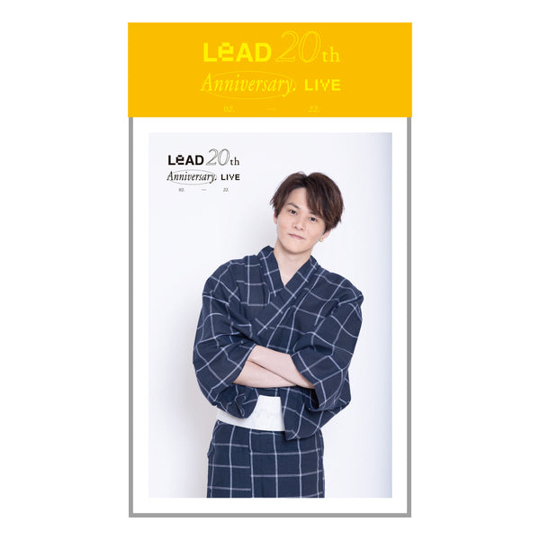 Lead 20th Anniversary Live フォトセット（敬多/浴衣）