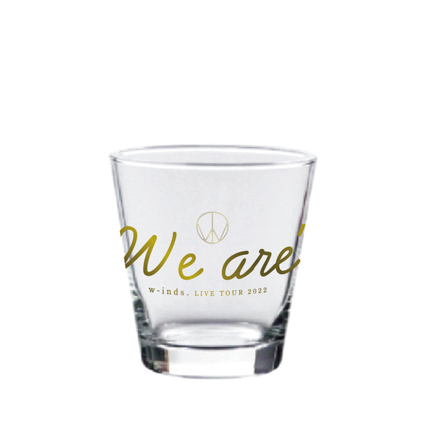w-inds. LIVE TOUR 2022 "We are" グラス(ゴールド）