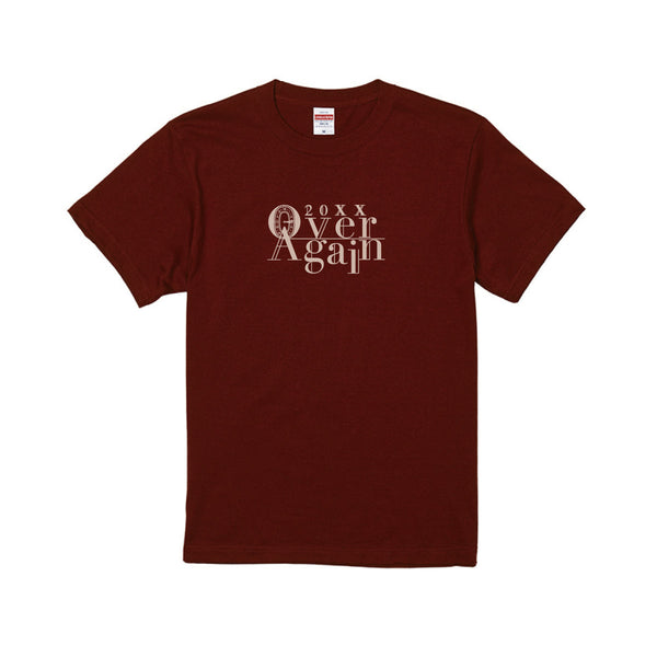 w-inds. FAN CLUB LIVE TOUR 2022 ～20XX "Over Again"～ Tシャツ(バーガンディ）